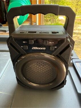 2Boom Model BX116 Black Mini WiFi Speaker